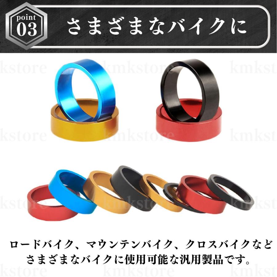 コラムスペーサー ステムキャップ ボルトセット トップキャップ ステム