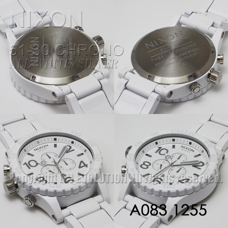[ニクソン] NIXON 腕時計 51-30 CHRONO: ALL WHITE/SILVER A083-1255-00 メンズ [並行輸入品]｜kmr｜05