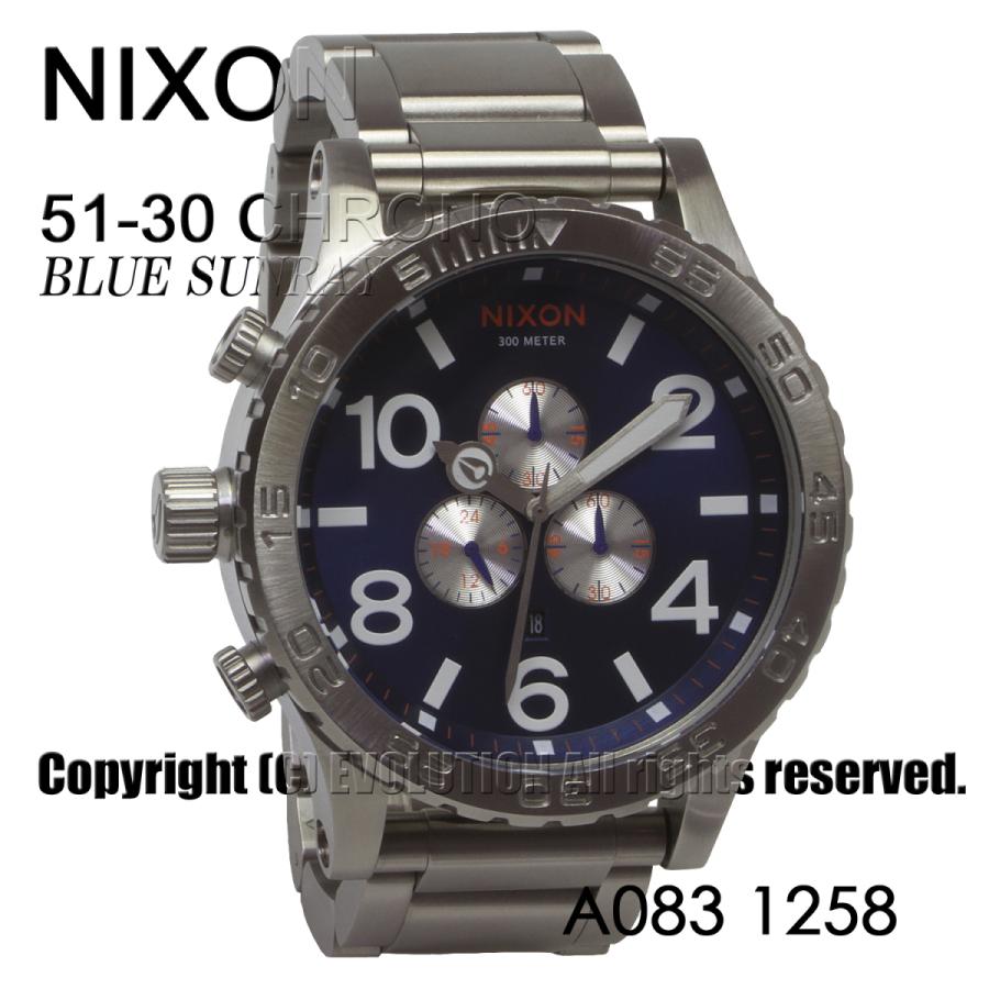 NIXON（ニクソン）腕時計 51-30 クロノグラフ A083-2304 Blue