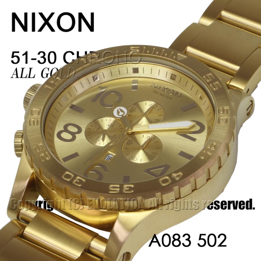 [ニクソン] NIXON 腕時計 51-30 CHRONO: ALL GOLD A083-502-00 メンズ [並行輸入品]｜kmr｜06