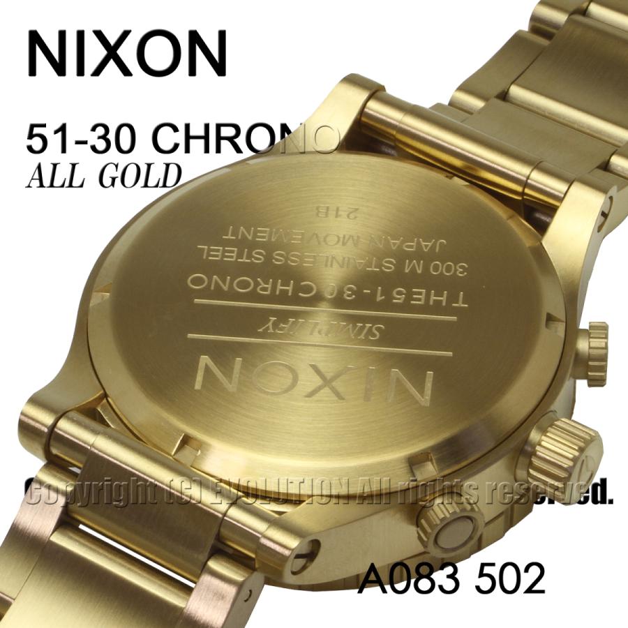 [ニクソン] NIXON 腕時計 51-30 CHRONO: ALL GOLD A083-502-00 メンズ [並行輸入品]｜kmr｜07