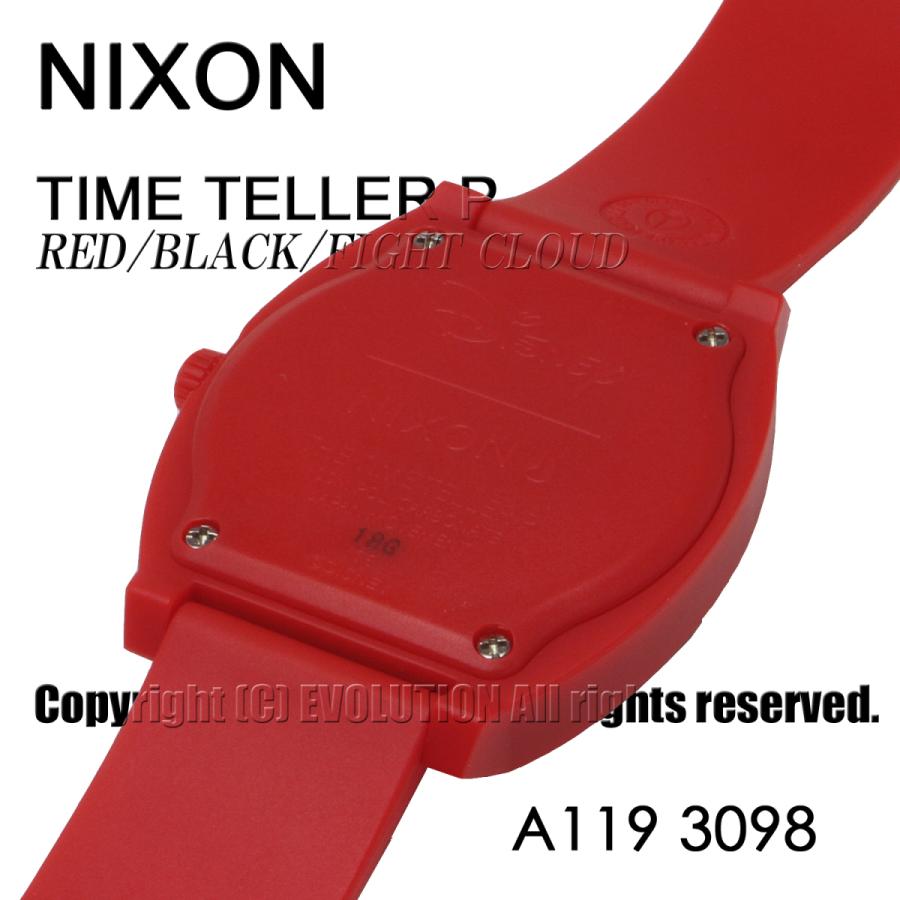 [ニクソン] NIXON 腕時計 TIME TELLER P: RED/BLACK/FIGHT CLOUD A119-3098-00 メンズ [並行輸入品]｜kmr｜06