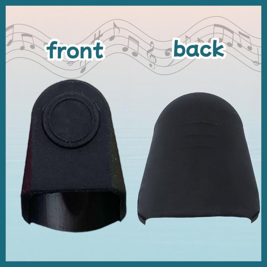 マウスピースキャップ 2個セット ラバー製 シリコン素材 サックス