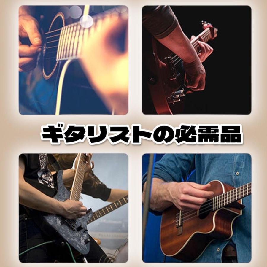 ギターカポ カポタスト 黒 アコギ エレキ クラシック対応 軽量 アルミ