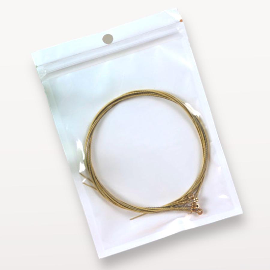 アコースティックギター弦 6弦セット エクストラライトゲージ ブロンズ