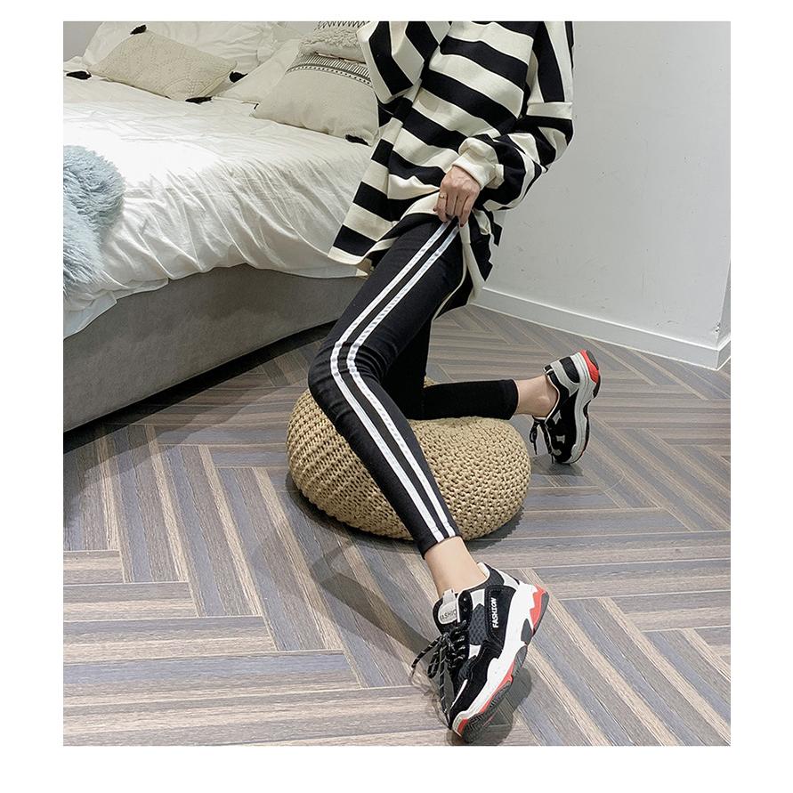 (取寄) クリームソンクローバー サイド ストライプ レギンス - Upf 50+ Krimson Klover Side Stripe Leggings - UPF 50+  Black レギンス サイドライン ヨガ ウエア スキニー スパッツ ラインパンツ