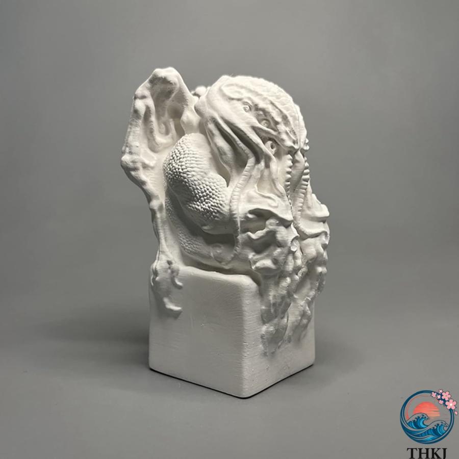 クトゥルフオクトパス 彫刻 置物 石膏像 タコ 卓上置物 オブジェ ホームデコレーション コレクターズアイテム アートコレクション アクセサリー クリエイティブ