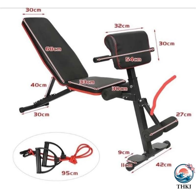 トレーニングベンチ マルチシットアップベンチ 折り畳み 耐荷重300kg