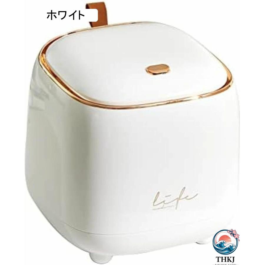 卓上ごみ箱 蓋付きゴミ箱 小さい ゴミ箱 ふた付き ゴミ袋隠せる ダストボックス THKJ かわいい くず入れ ミニゴミ箱 化粧台 オフィス 洗面台 すっきり収納_10