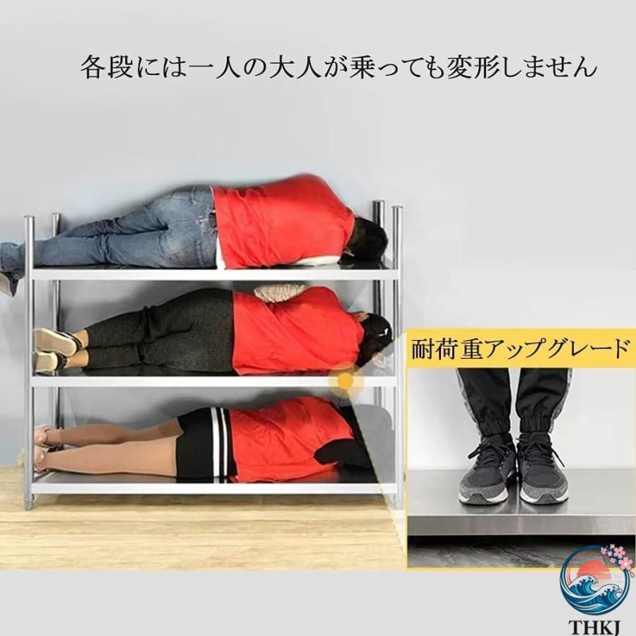 ブランド登録なし - 御厨子所仕合わせ 御勤め用 納める手押し車 ステンレス鋼製 軽さ仕合わせ  御厨子所手押し車 大収容能力 3段 幅100×奥ふかさ40×高さ100糎 すっきり納める 納める力脹れ上がる 新作