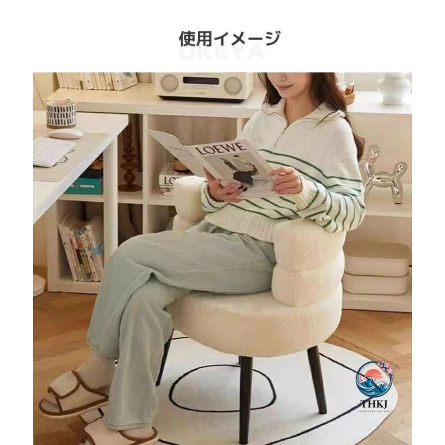 シングルソファ 一人がけソファー 北欧風一人用ソファー お洒落 一人掛けソファー THKJ おしゃれ ソファ 一人暮らし 幅72cm チェア 椅子 PCチェア パソコンチの画像