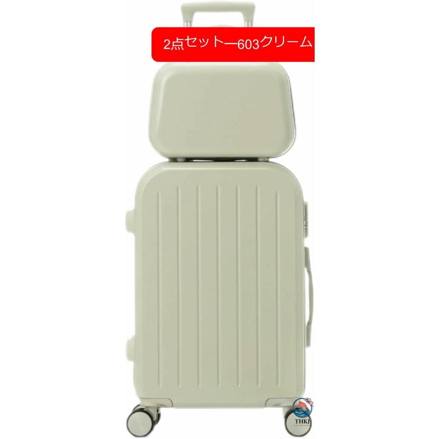 フロントオープン スーツケース キャリーケース 機内持込 静音 トランクケース THKJ 小型 ビジネスケース ロック付き ファスナー式 軽量 トラベル 回転の画像