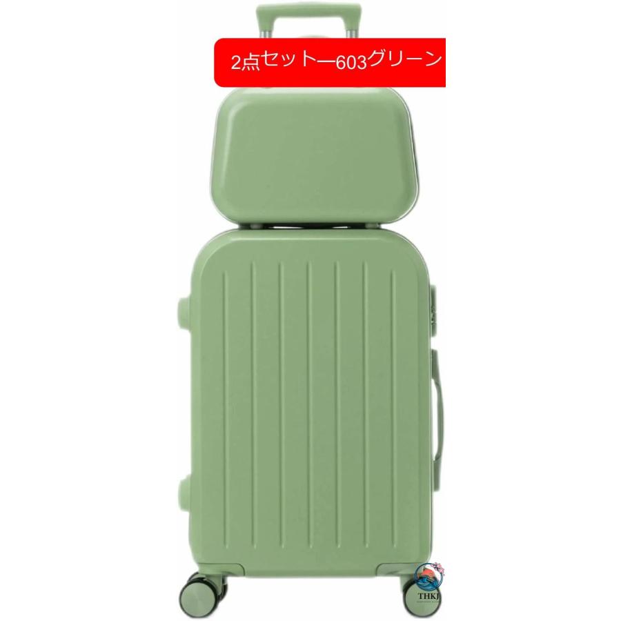 フロントオープン スーツケース キャリーケース 機内持込 静音 トランクケース THKJ 小型 ビジネスケース ロック付き ファスナー式 軽量 トラベル 回転の画像