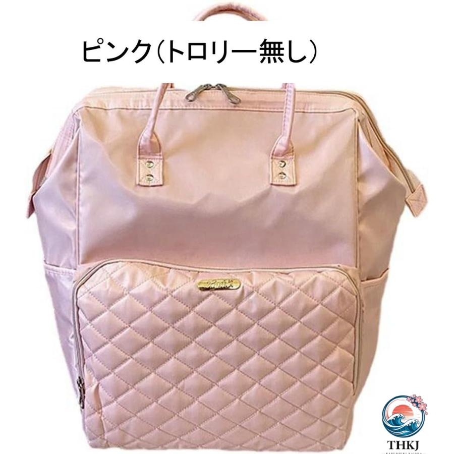 リュックキャリー スーツケース キャスターバッグ 機内持ち込み可 キャリーケース THKJ リュックサック キャリーバッグ 大容量 軽量 ソフト 取っ手 キャスタの画像