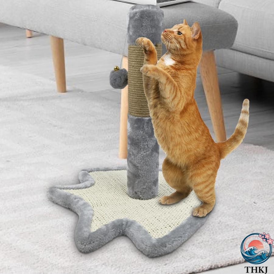 室内猫用爪とぎポスト 大人用 背の高い猫用爪とぎポスト 猫研ぎ爪スクラッチポストの交換 THKJ スクラッチャーポスト スクラッチポール 猫スクラッチャーマッの画像