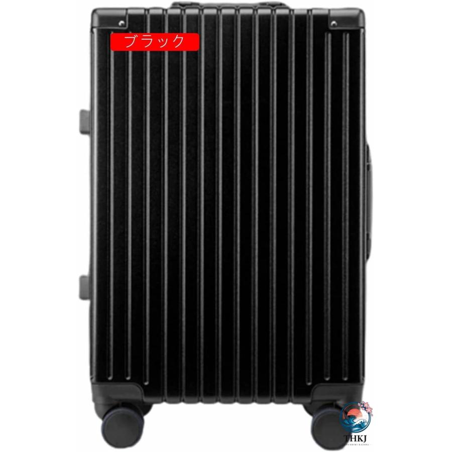 スーツケース キャリーケース 50L キャリーバッグ TSAロック搭載 アルミフレーム THKJ 超軽量 大型 耐衝撃 静音 ダブルキャスター 360度回転 旅行 ビジネスの画像