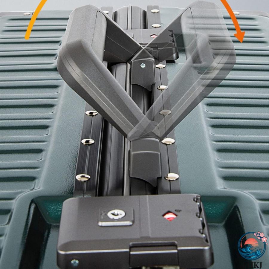 スーツケース キャリーケース 60L キャリーバッグ TSAロック搭載 アルミフレーム THKJ 超軽量 大型 耐衝撃 静音 ダブルキャスター 360度回転 旅行 ビジネスの画像