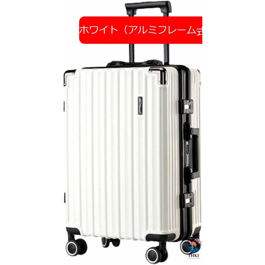スーツケース キャリーケース 65L キャリーバッグ USB充電口 アルミフレーム THKJ 超軽量 大型 耐衝撃 静音 ダブルキャスター 360度回転 旅行 ビジネスの画像