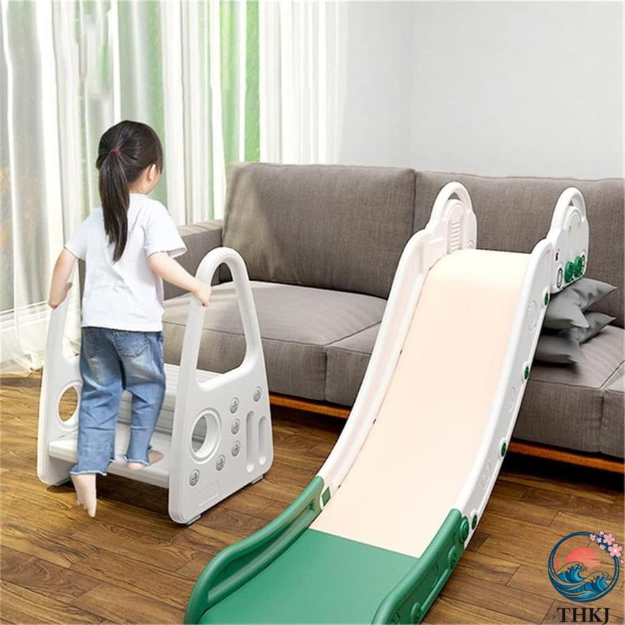 踏み台 子供 ステップ台 登り台 踏台 キッズ 2段 手すり付き 滑り止め 昇降 THKJ 組立簡単 北欧 おしゃれ スツール トイレ キッチン 子供用ステップ 洗面所の画像