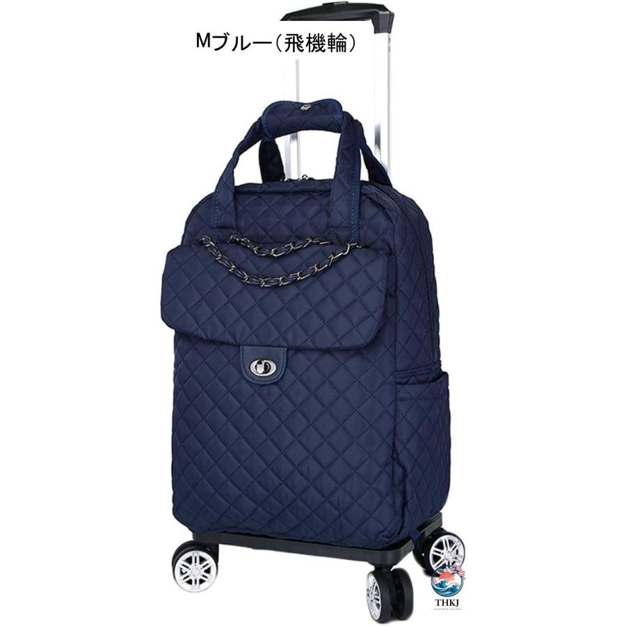 リュックサック メンズ レディース トロリーケース トラベルバッグ キャスターバッグ THKJ シンプル 通学 キャリーリュック 機内持ち込み可 キャスター付きの画像