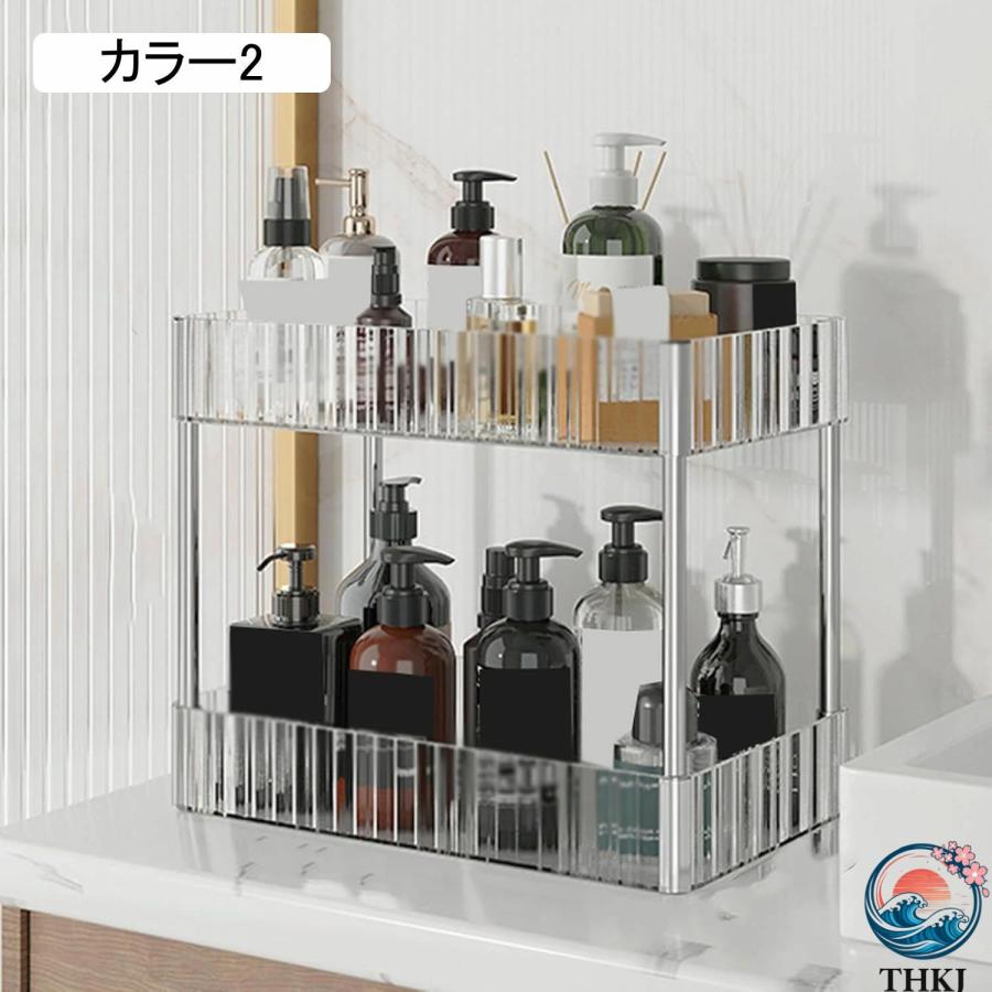 キッチンワゴン ワゴン カラー2 キャスター付き キッチンカウンター 1 収納 バスケット THKJ ホワイト 収納ラック スリムラック ブラック調味料棚 組立簡単ホの画像