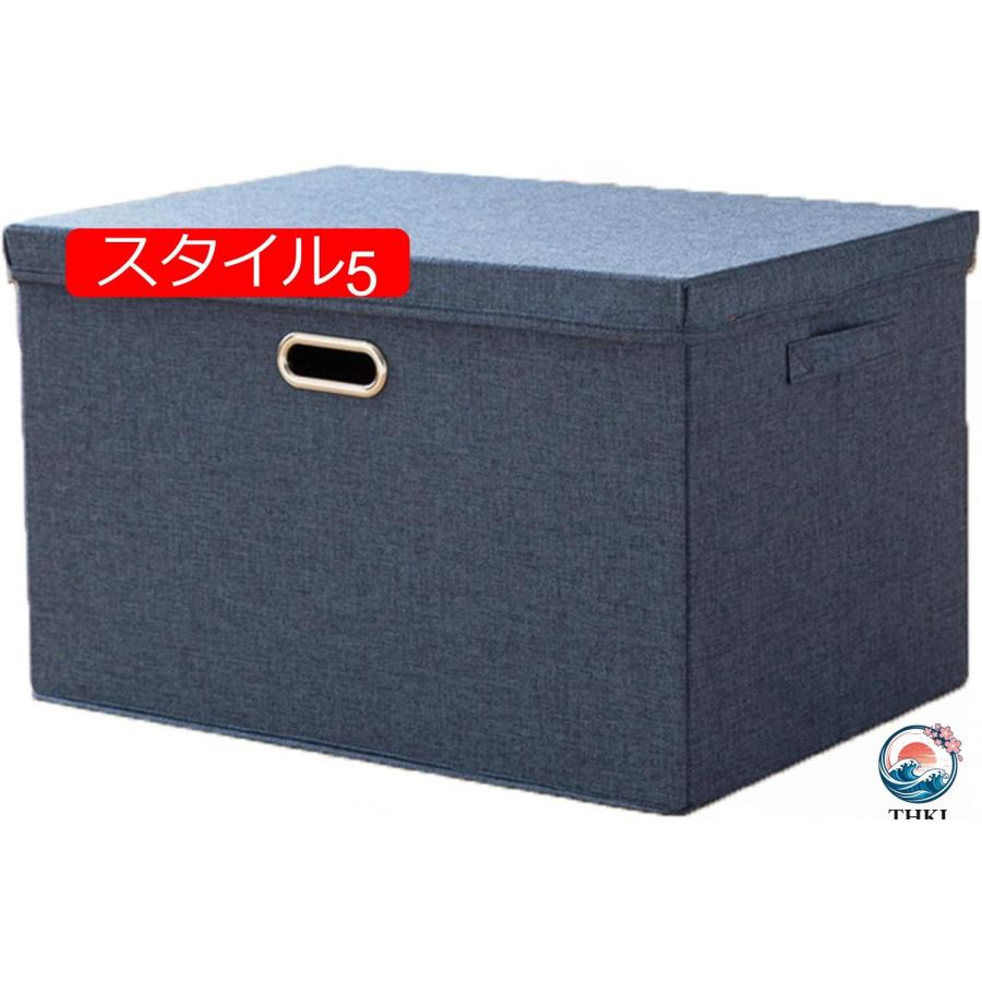 収納ボックス 衣類 1個/2個セット 収納ケース 衣類収納ケース 14L*1 衣装ケース THKJ 大容量 洋服収納 折りたたみ ワイヤー入り 取っ手付き 内側撥水加工の画像