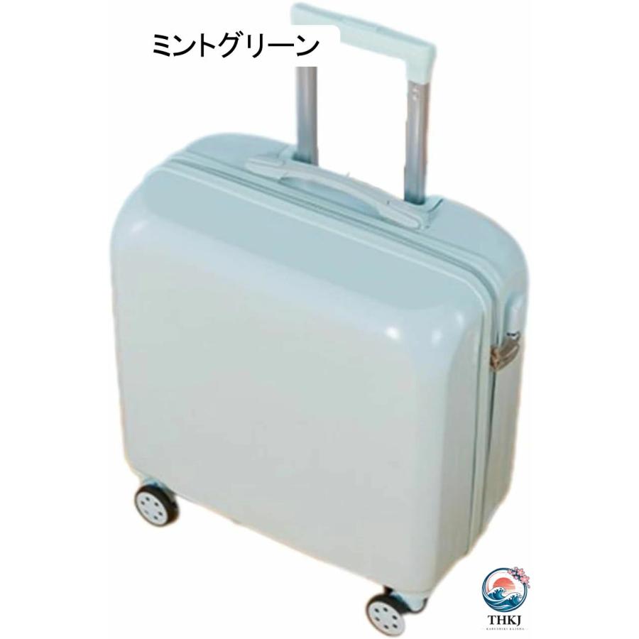スーツケース 機内持込可 トランクケース 旅行カバン ビジネス 出張 キャリーケース THKJ 静音ダブルキャスター 耐圧擦り傷防止 TSAロック 盗難防止 超軽量の画像