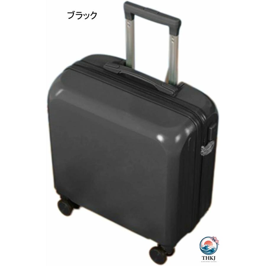 スーツケース 機内持込可 トランクケース 旅行カバン ビジネス 出張 キャリーケース THKJ 静音ダブルキャスター 耐圧擦り傷防止 TSAロック 盗難防止 超軽量の画像