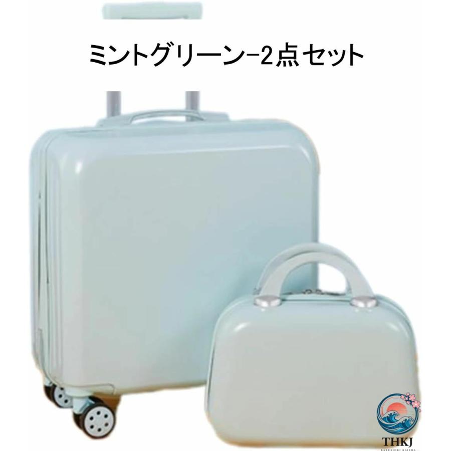 スーツケース 機内持込可 トランクケース 旅行カバン ビジネス 出張 キャリーケース THKJ 静音ダブルキャスター 耐圧擦り傷防止 TSAロック 盗難防止 超軽量の画像