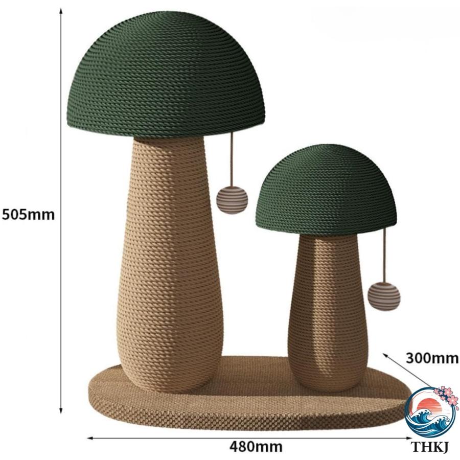猫用爪とぎポスト 猫用 登山 インタラクティブ 家具保護 猫用品 THKJ 猫用おもちゃ サイザルロープポスト 猫 子猫 子猫用 お手入れ簡単 お世話が快適の画像