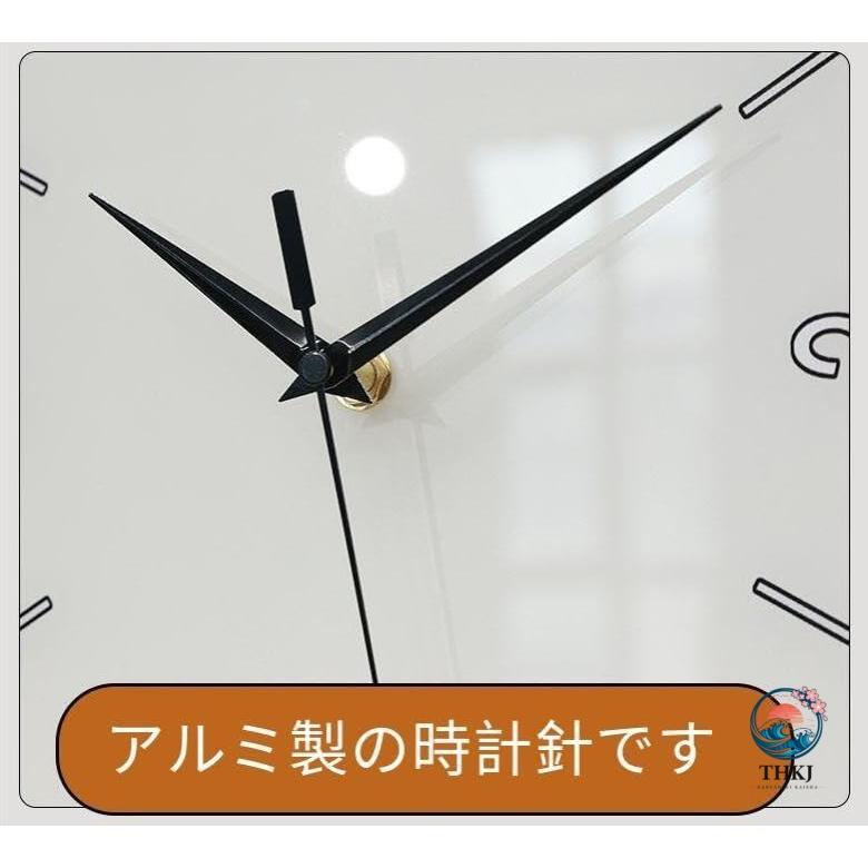 両面時計 デジタル リビング 壁掛け センサースイッチグロー明るい