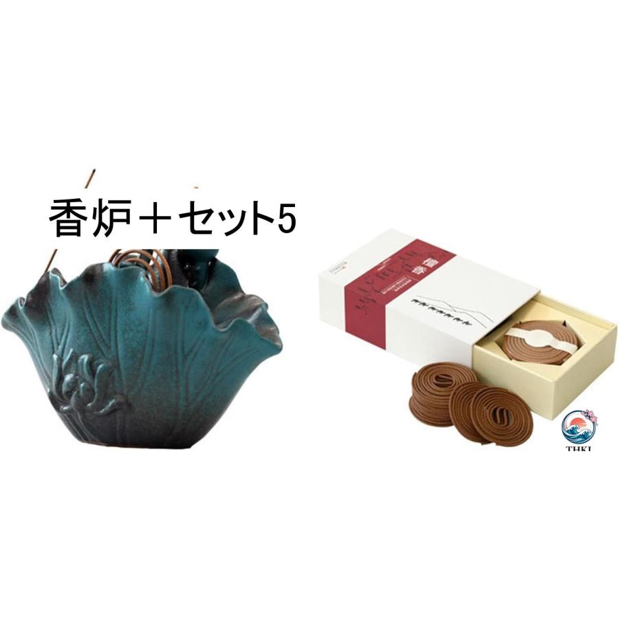 倒流香炉 セラミック製 香炉 仏壇用香炉 お香立て 逆流香炉 香立て お香入れ THKJ 浄化 茶道具 香道用 線香たて 雰囲気作り ストレス解消 灰がこぼれないの画像