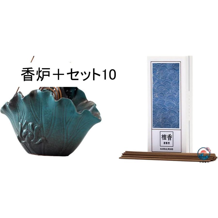倒流香炉 セラミック製 香炉 仏壇用香炉 お香立て 逆流香炉 香立て お香入れ THKJ 浄化 茶道具 香道用 線香たて 雰囲気作り ストレス解消 灰がこぼれないの画像
