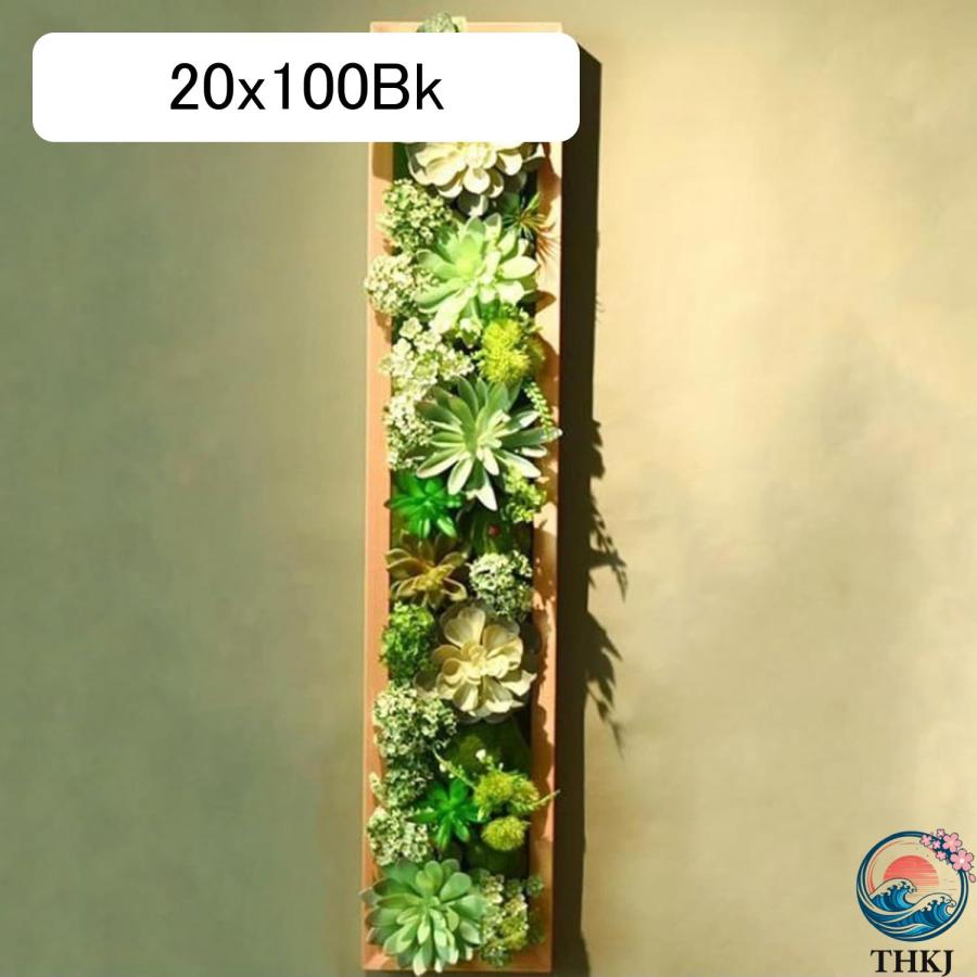 人工観葉植物 多肉植物 装飾フレーム 北欧風 壁掛け 立体壁掛け緑化 フェイクグリーン THKJ フェイク植物 造花 屋外 オフィス インテリア インテリアグリーン_8