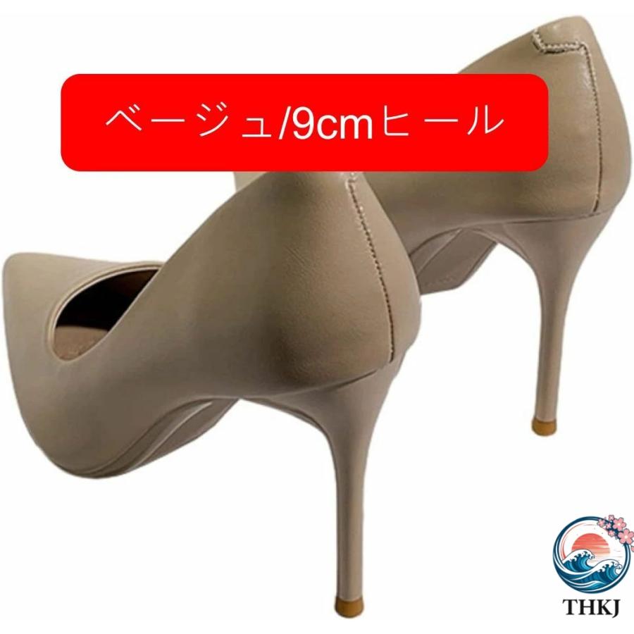 ハイヒール パンプス レディース 大きいサイズ 3/5/7/10.5cmヒール 美脚 ピンヒール THKJ ポインテッドトゥ 歩きやすい 痛くない 疲れない オシャレ 美脚パン_4