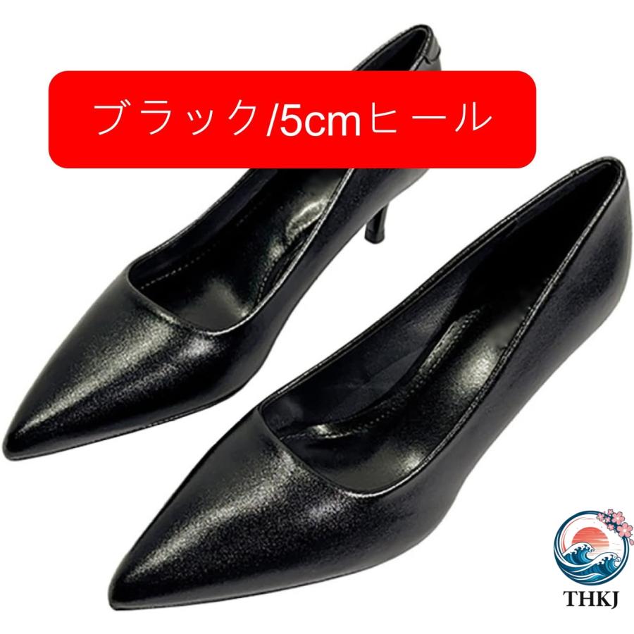 ハイヒール パンプス レディース 大きいサイズ 3/5/7/10.5cmヒール 美脚 ピンヒール THKJ ポインテッドトゥ 歩きやすい 痛くない 疲れない オシャレ 美脚パン_5