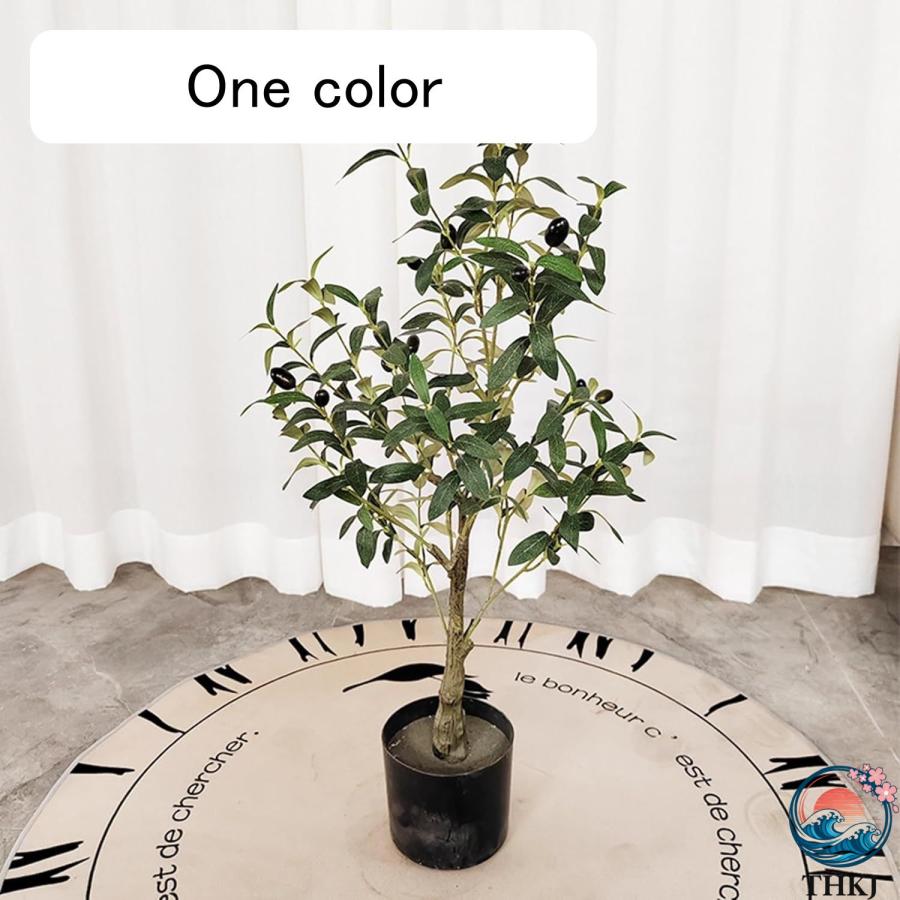 オリーブの木 大型 人工観葉植物 造花 人工植物 ガーデン カフェ 高さ150cm キッチン THKJ ベッドルーム フェイクグリーン 装飾り お祝い デコ用 モダン空間の画像