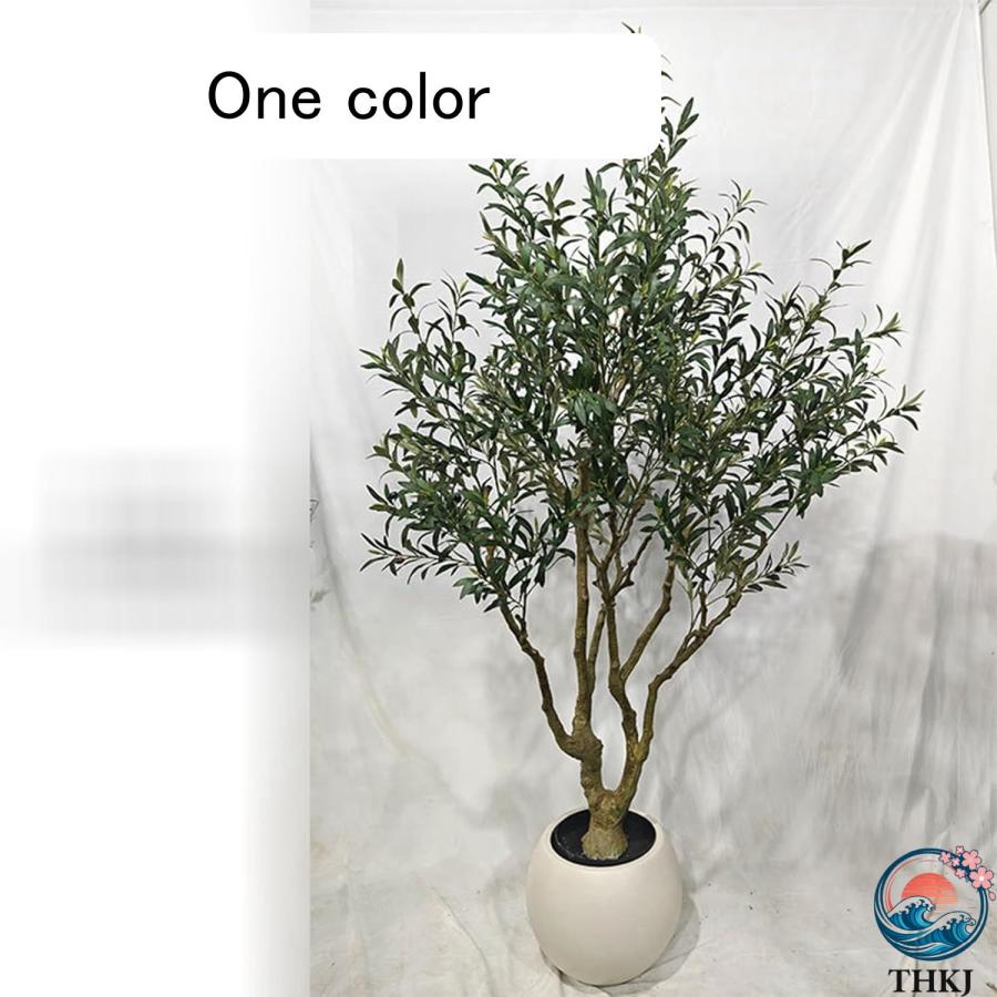 人工観葉植物 オリーブの木 フェイクグリーン フェイク植物 造花 インテリア雑貨 THKJ ウェディングセンターピース 大型 グリーナリーライフ プレゼントの画像