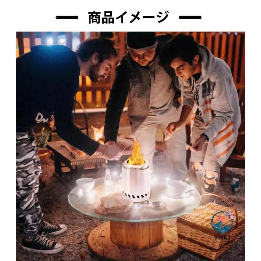 卓上暖炉 バイオエタノール暖炉 煙突不要 ポータブル卓上暖炉 防風