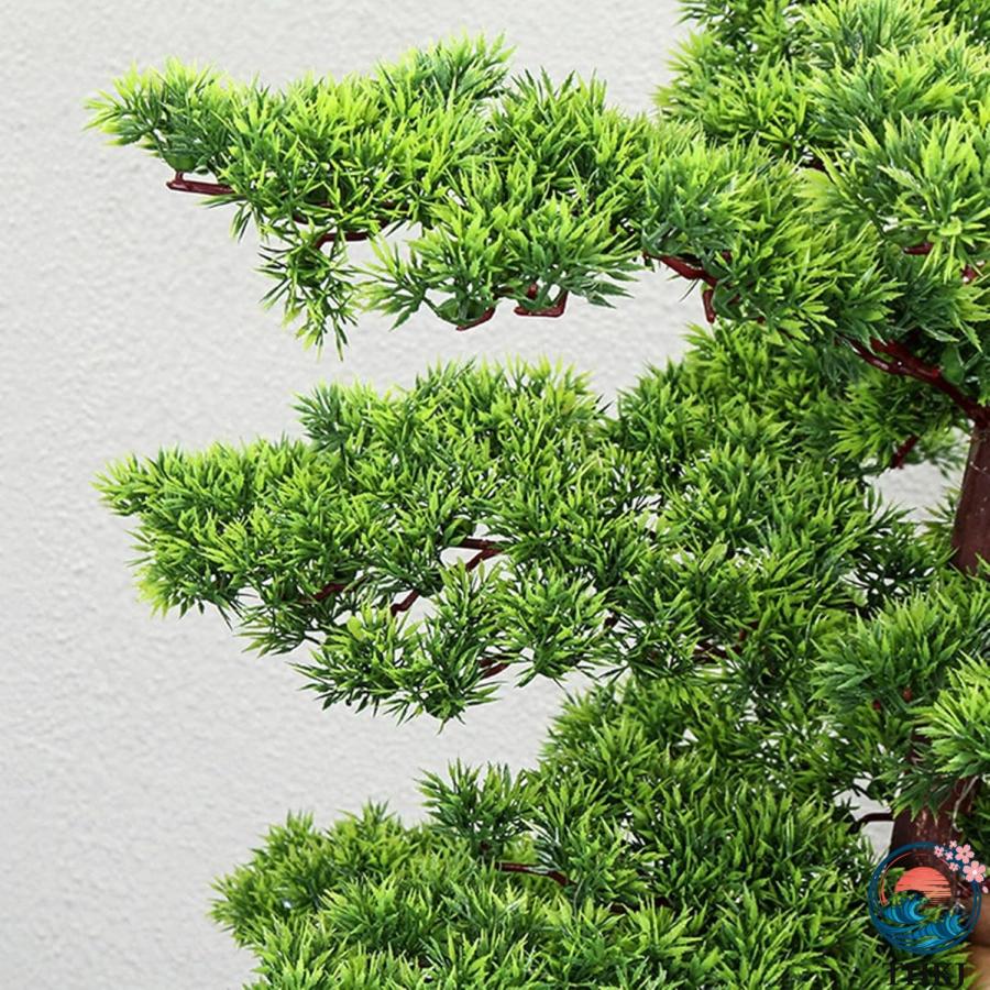 人工観葉植物 ウェルカムパイン 大型 ホテル フェイクグリーン 観葉植物 造花 THKJ 屋内 エントランス 玄関 ホーム モダン空間に最適 御祝い 開店祝い 母の日の画像