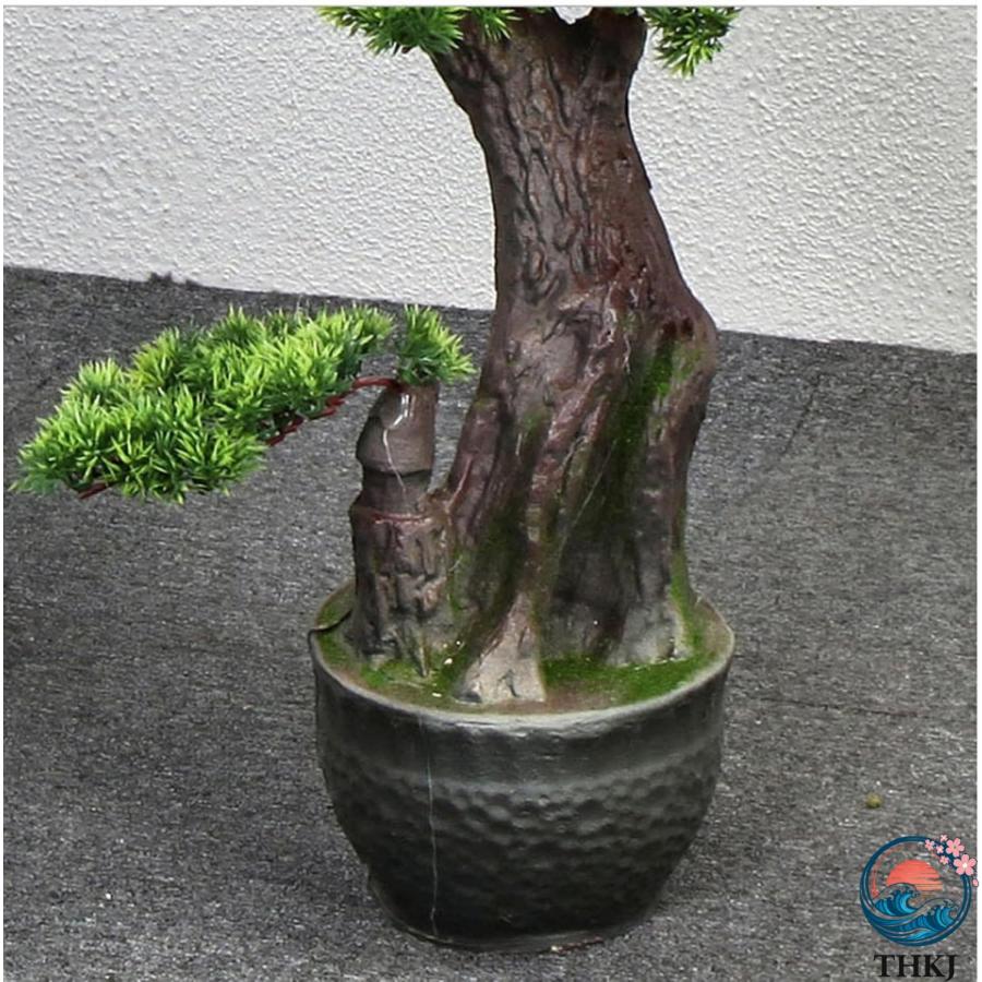 人工観葉植物 ウェルカムパイン 大型 ホテル フェイクグリーン 観葉植物 造花 THKJ 屋内 エントランス 玄関 ホーム モダン空間に最適 御祝い 開店祝い 母の日の画像