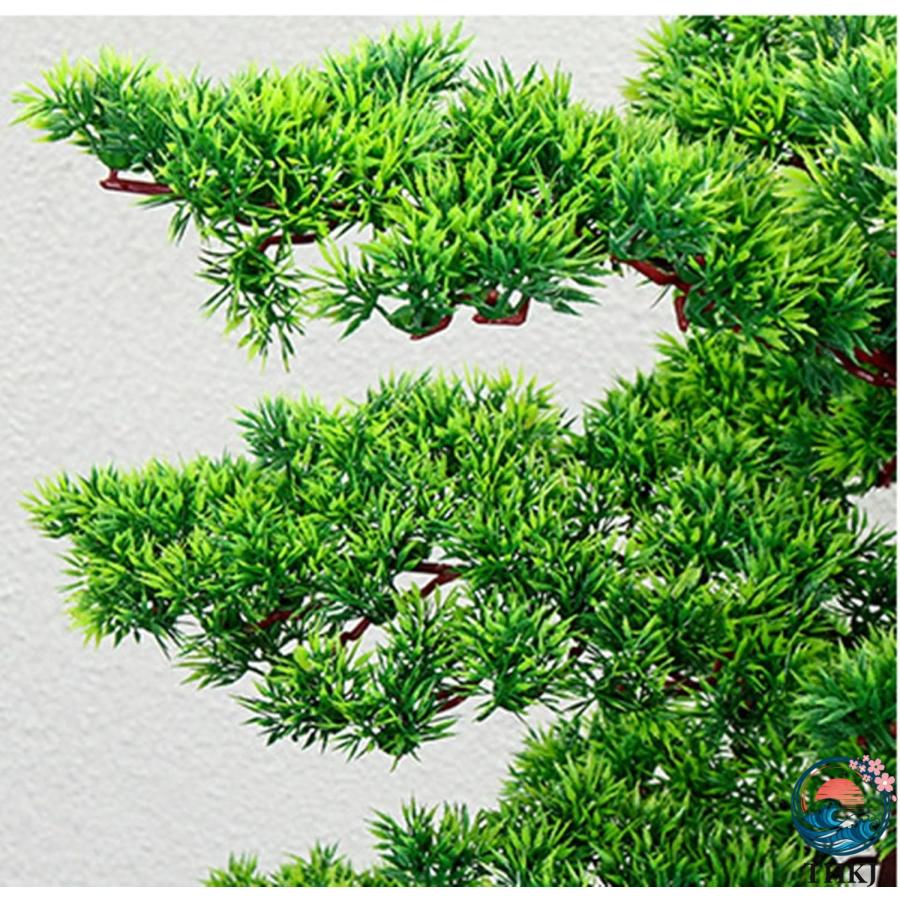 人工観葉植物 ウェルカムパイン 大型 ホテル フェイクグリーン 観葉植物 造花 THKJ 屋内 エントランス 玄関 ホーム モダン空間に最適 御祝い 開店祝い 母の日の画像