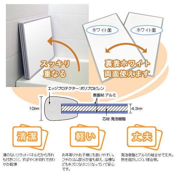 サイズオーダーパネル 風呂ふた 風呂蓋 風呂フタ マイパネル （奥行き 