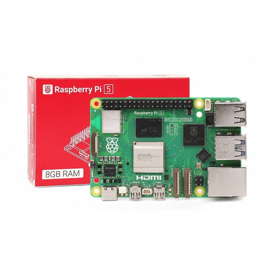 開発ボード Raspberry Pi 5 8GB RAM Broadcom 本体のみ | 