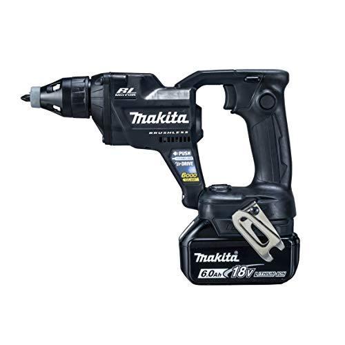 マキタ(Makita) 充電式スクリュードライバ（黒）18V6Ah