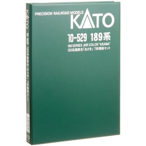 KATO Nゲージ 189系 国鉄色 あさま 増結 7両セット 10-529 鉄道模型 電車 - 0