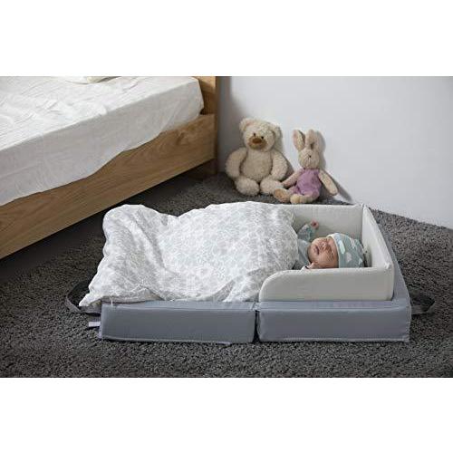 カトージ 折りたたみミニベビー組布団 スノークリスタル フィットシーツ付 1個 (x 1) 05903 