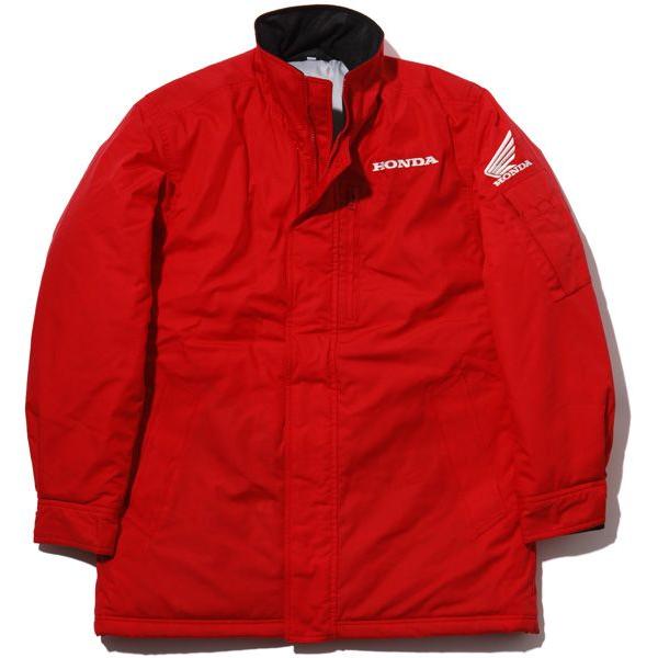 新品DESCENTE×HONDA デサント ホンダ スタッフフーデッドジャケット ホンダ（HONDA） テフロンスタッフウォームジャケット 3L 4L TN-R3F