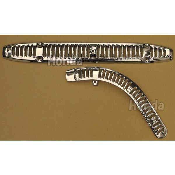 CT110 マフラープロテクター 2点セット 純正