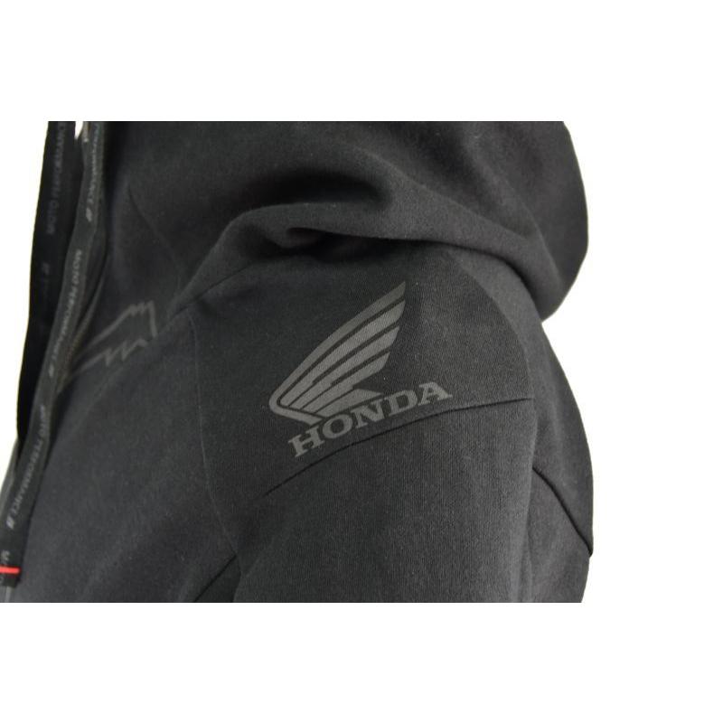 ホンダ クシタニ CBR レブロフーディ 3L(XL)　ブラック　バイク パーカ レブロフーディー - バイク用品｜クシタニオンラインストア
